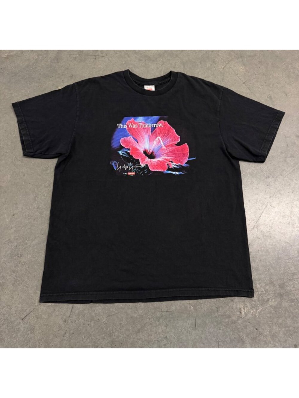 Supreme 2020 Yohji Yamamoto "This Was Tomorrow" T-Shirt Size L